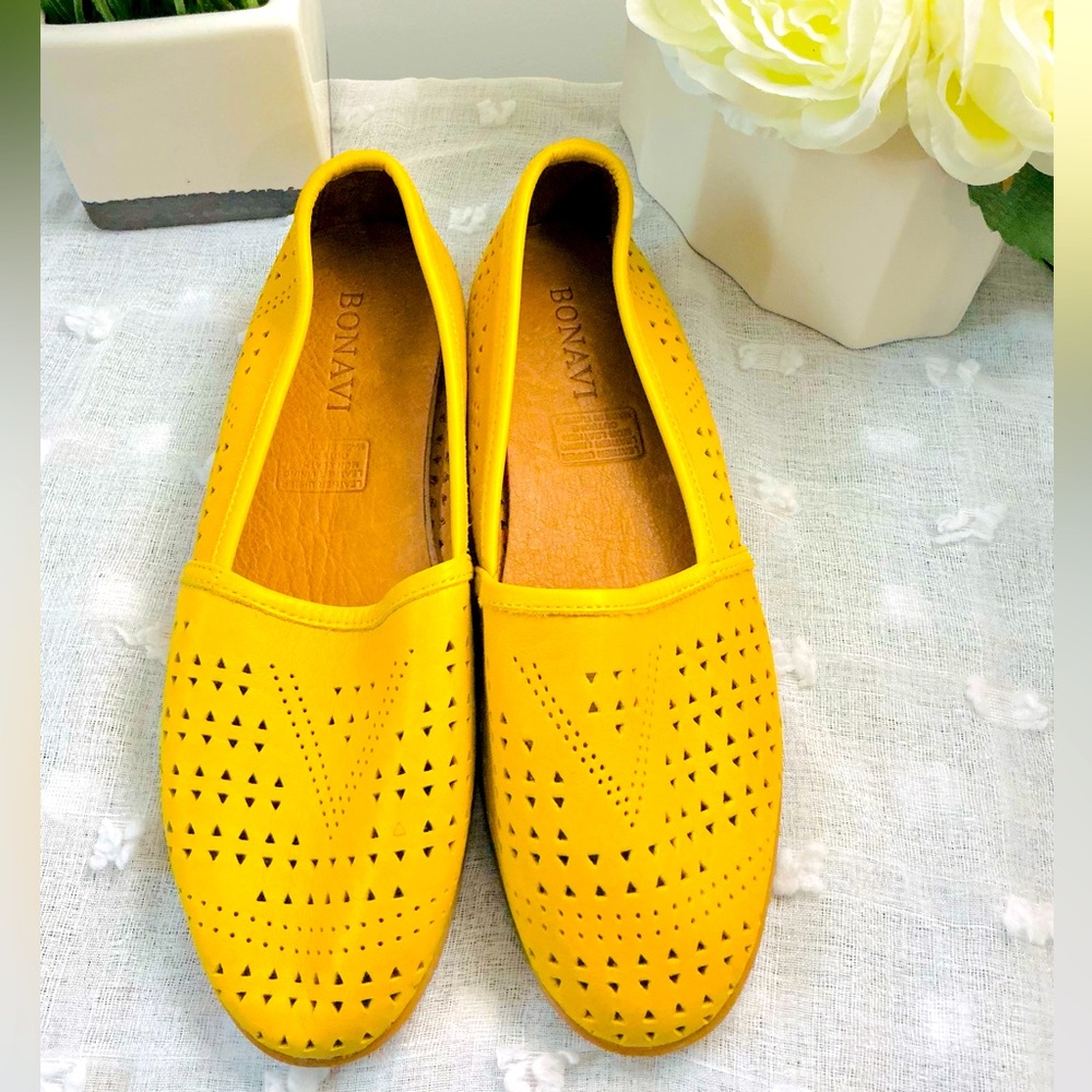 Bonavi Yellow Women's Shoes